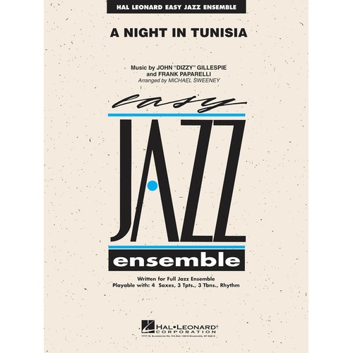 Night In Tunisia Junior Ensemble 2 (Music Score/Parts)