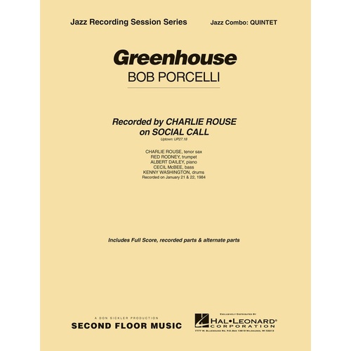 Greenhouse Quintet 2 Horns Rhythm Sfm4-5 (Music Score/Parts)