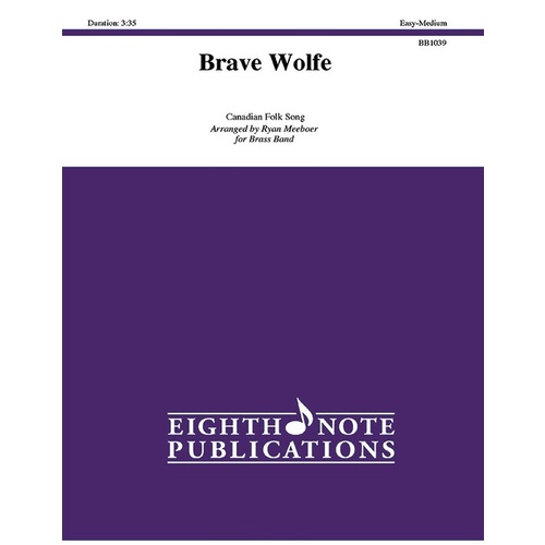 Brave Wolfe Brass Band Sheet Music for Flexi and Small Ensemble