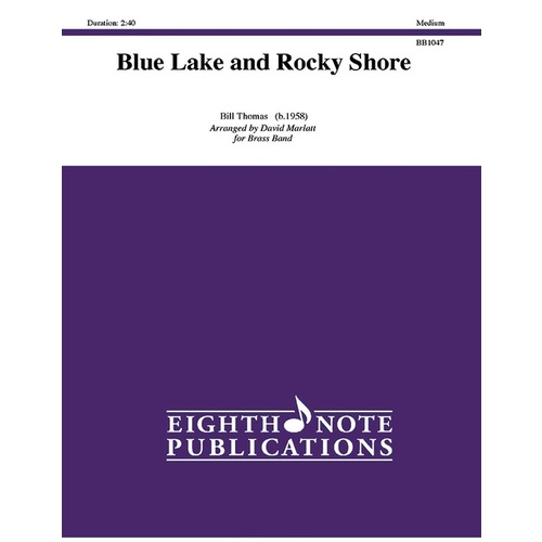 Blue Lake and Rocky Shore Brass Band Sheet Music for Flexi and Small Ensemble