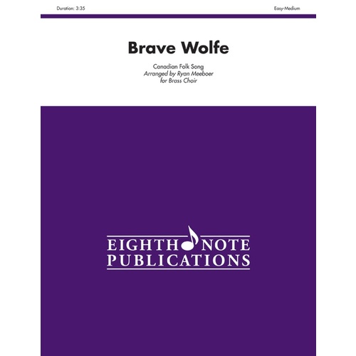 Brave Wolfe Brass Choir Sheet Music for Flexi and Small Ensemble