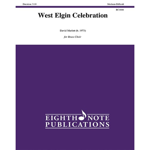 West Elgin Celebration Brass Choir Sheet Music for Flexi and Small Ensemble