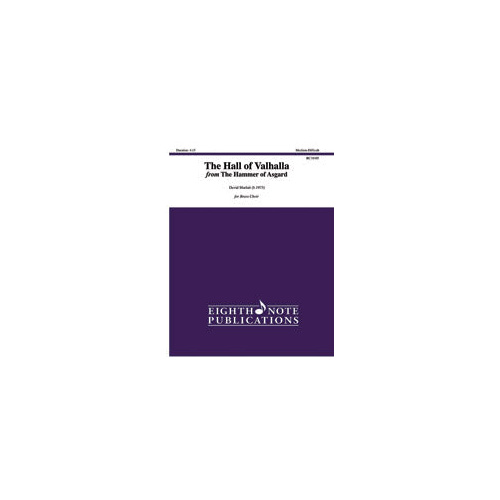 The Hall of Valhalla Brass Choir - Marlatt David Eighth Note Publications 81-BC18105