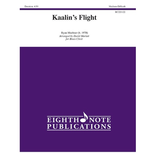 Kaalin's Flight Brass Choir Score And Parts