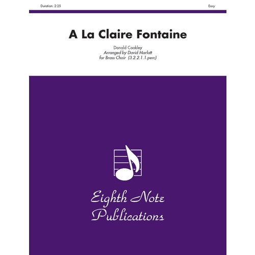 A La Claire Fontaine Brass Choir