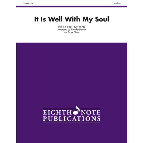 It Is Well With My Soul Brass Choir