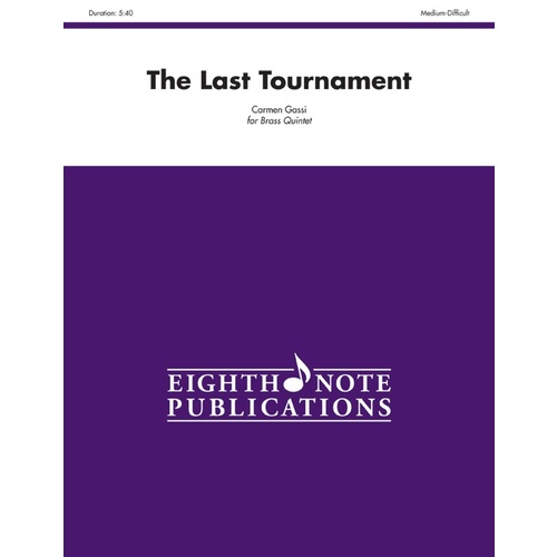 The Last Tournament Brass Quintet Sheet Music