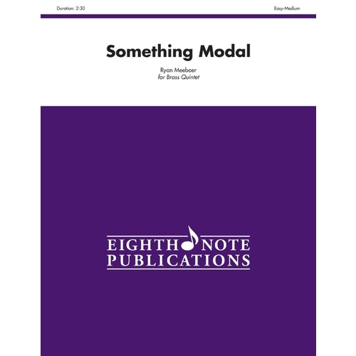 Something Modal Brass Quintet Sheet Music for Flexi and Small Ensemble