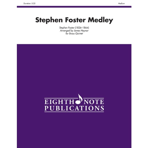 Stephen Foster Medley for Brass Quintet - Flexi and Small Ensemble Sheet Music