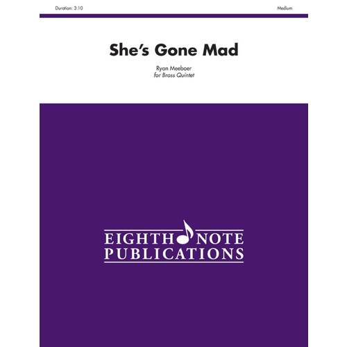 Shes Gone Mad Brass Quintet Sheet Music for Flexi and Small Ensemble