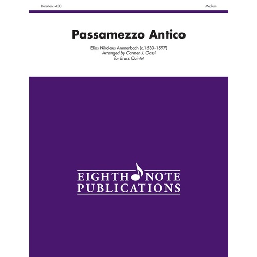 PasSamezzo Antico Brass Quintet