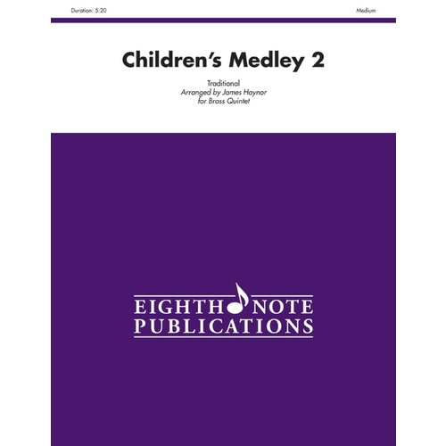 Childrens Medley 2 Brass Quintet