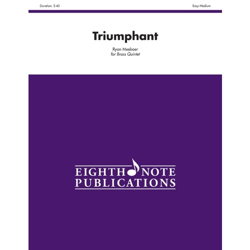 Triumphant Brass Quintet Sheet Music for Flexi and Small Ensemble