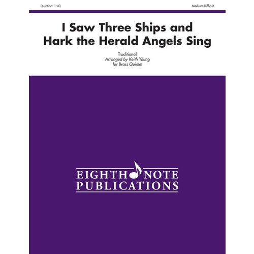 I Saw Three Ships And Hark Herald Brass Quintet