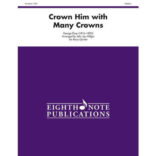 Crown Him With Many Crowns Brass Quintet
