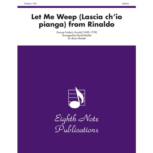 Let Me Weep From Rinaldo Brass Quintet