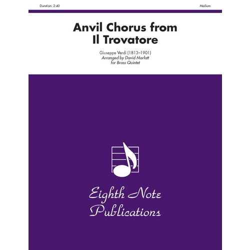 Anvil Chorus From Il Trovatore Brass Quintet