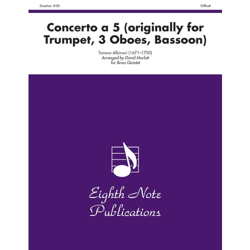 Concerto A 5 Brass Quintet