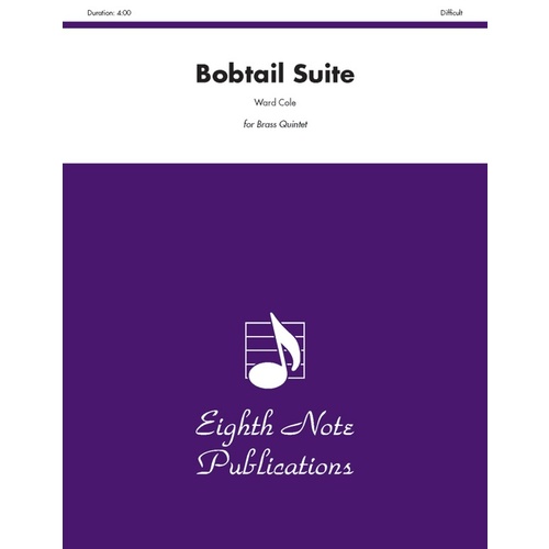 Bobtail Suite Brass Quintet Sheet Music - Foothills Brass