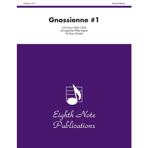 Gnossienne #1 Brass Quintet - Foothills Brass