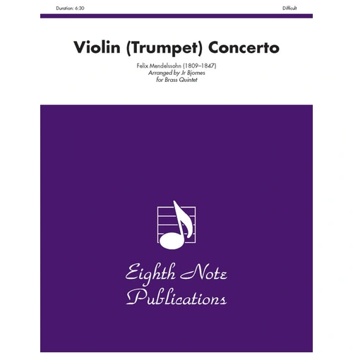Violin Trumpet Concerto Brass Quintet Sheet Music