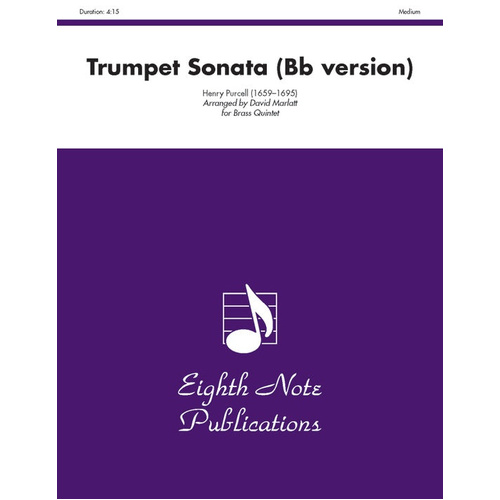 Trumpet Sonata B-flat Version for Brass Quintet
