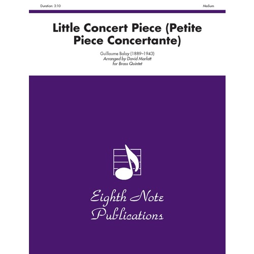 Little Concert Piece Brass Quintet