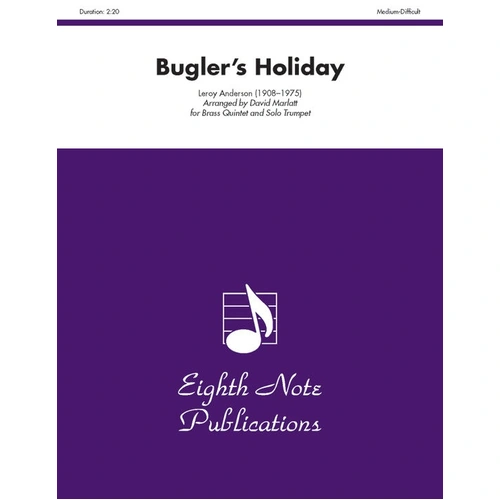 Buglers Holiday Brass Quintet and Solo Trumpet Sheet Music