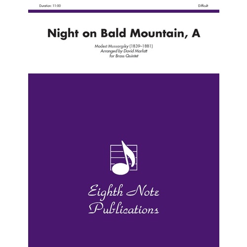 Night On Bald Mountain A Brass Quintet
