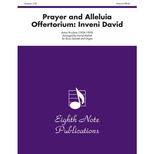 Prayer And Alleluia Offertorium Brass Quintet