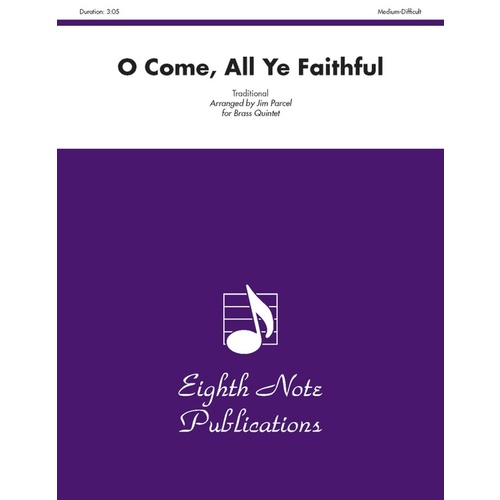 O Come All Ye Faithful Brass Quintet