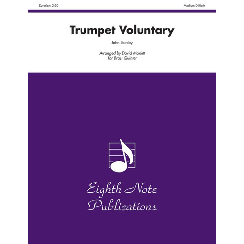 Trumpet Voluntary for Brass Quintet - Flexi and Small Ensemble Sheet Music