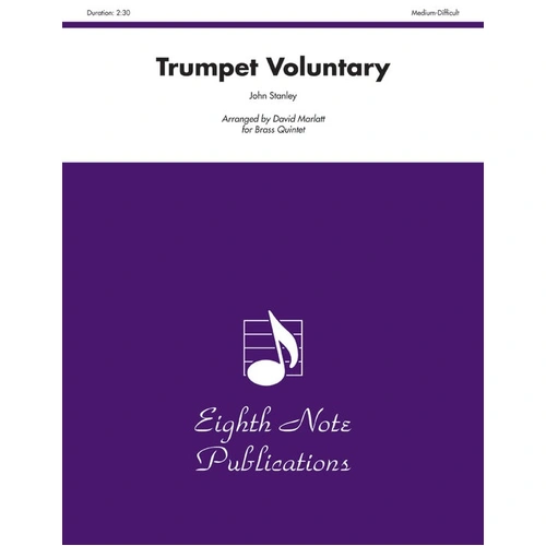 Trumpet Voluntary for Brass Quintet - Flexi and Small Ensemble Sheet Music