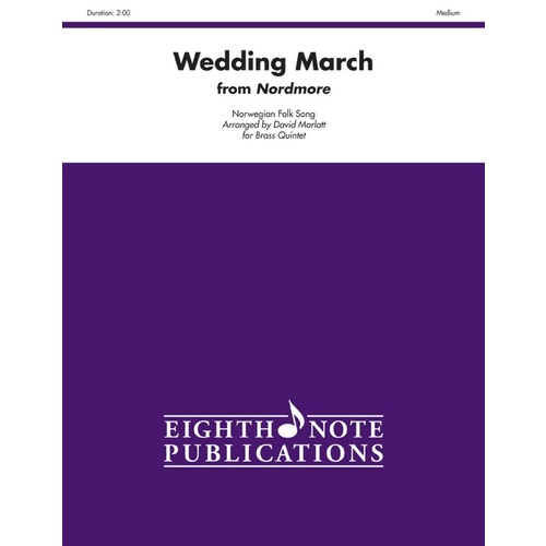Wedding March - Nordmore Brass Quintet Sheet Music for Flexi and Small Ensemble