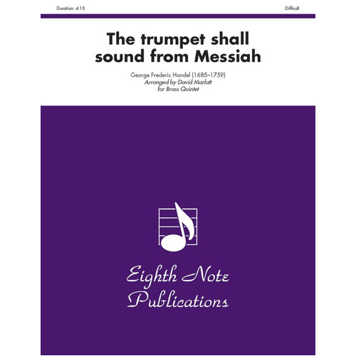 Trumpet Shall Sound from Messiah Brass Quintet - Flexi and Small Ensemble Sheet Music