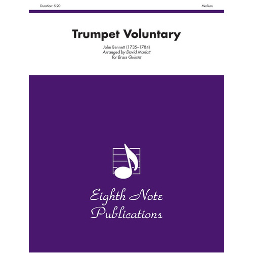 Trumpet Voluntary for Brass Quintet - Flexi and Small Ensemble Sheet Music