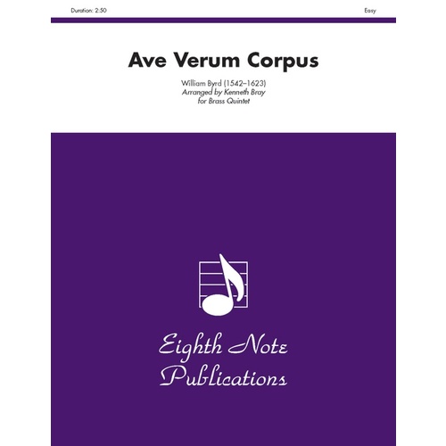 Ave Verum Corpus Brass Quintet