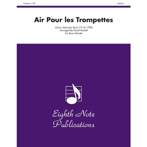 Air Pour les Trompettes for Brass Quintet