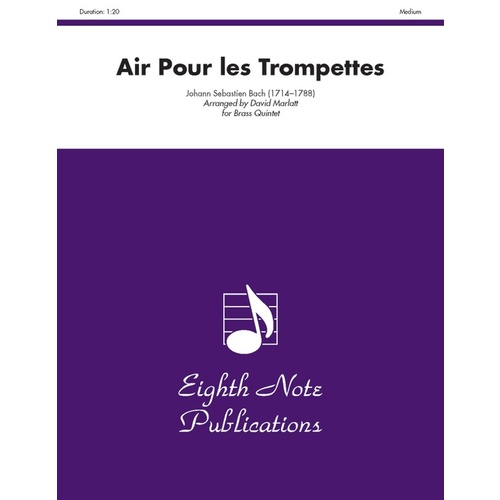 Air Pour Les Trompettes Brass Quintet