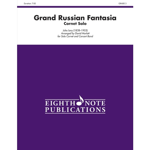 Grand Russian Fantasia Concert Band Gr 3 With Solo Cornet