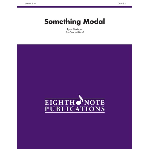 Something Modal Concert Band Sheet Music Grade 2