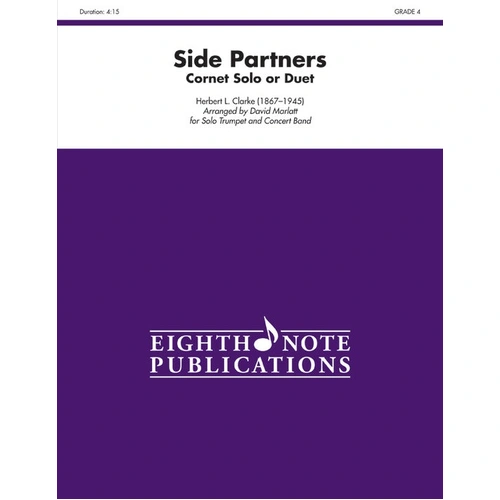 Side Partners Cornet Solo or Duet - Concert Band Sheet Music Grade 4