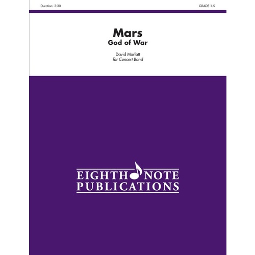 Mars - God Of War Concert Band Gr 1.5