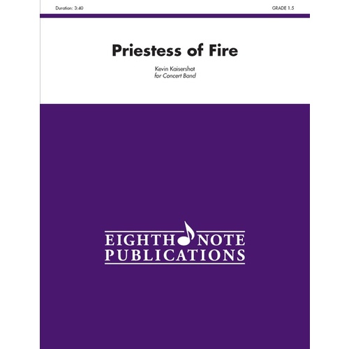 Priestess Of Fire Concert Band Gr 1.5
