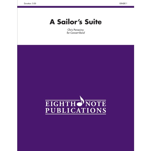 A Sailors Suite Concert Band Sheet Music Grade 1