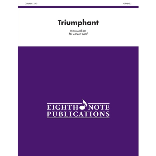 Triumphant Concert Band Sheet Music Grade 2