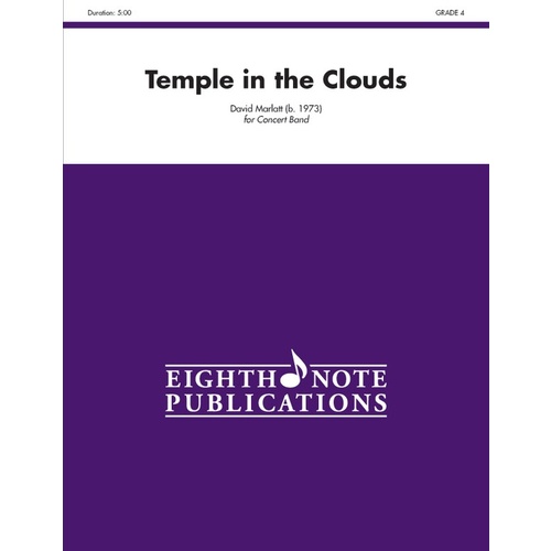 Temple in the Clouds Concert Band Sheet Music Grade 4