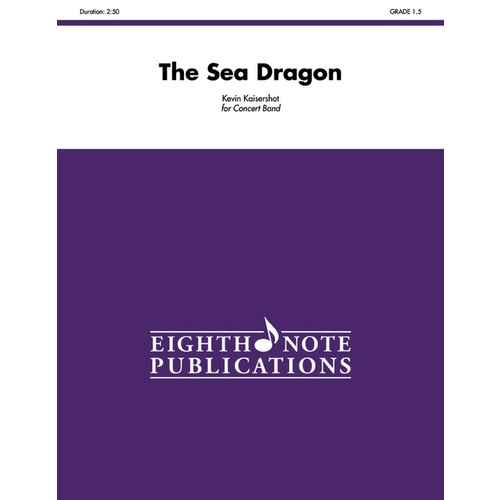 Sea Dragon Concert Band Sheet Music Grade 1.5