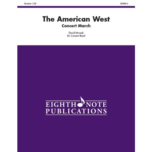 American West Concert March CB Gr 4 Sheet Music
