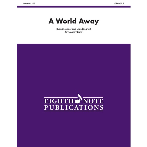 A World Away Concert Band Sheet Music Grade 1.5